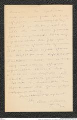Nachlass Franz Steindachner, Brief von Oscar de Beaux an Franz Steindachner (28.07.1910), Inv.Nr. 100.02, Seite 4
